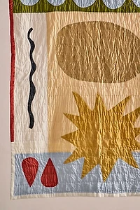 Tessa Layzelle Handstitched Solstice Pattern Quilt