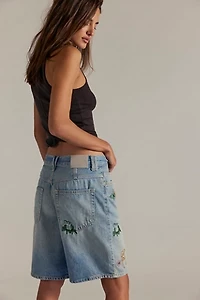 Tricia Fix Montana Embroidered Shorts