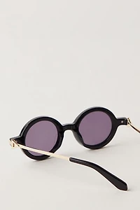 Karen Walker Thunder Round Sunglasses