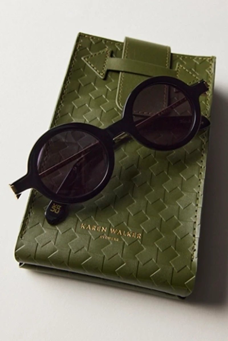 Karen Walker Thunder Round Sunglasses