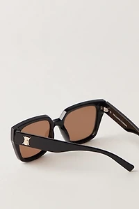 Le Specs The Illusion Square Sunglasses