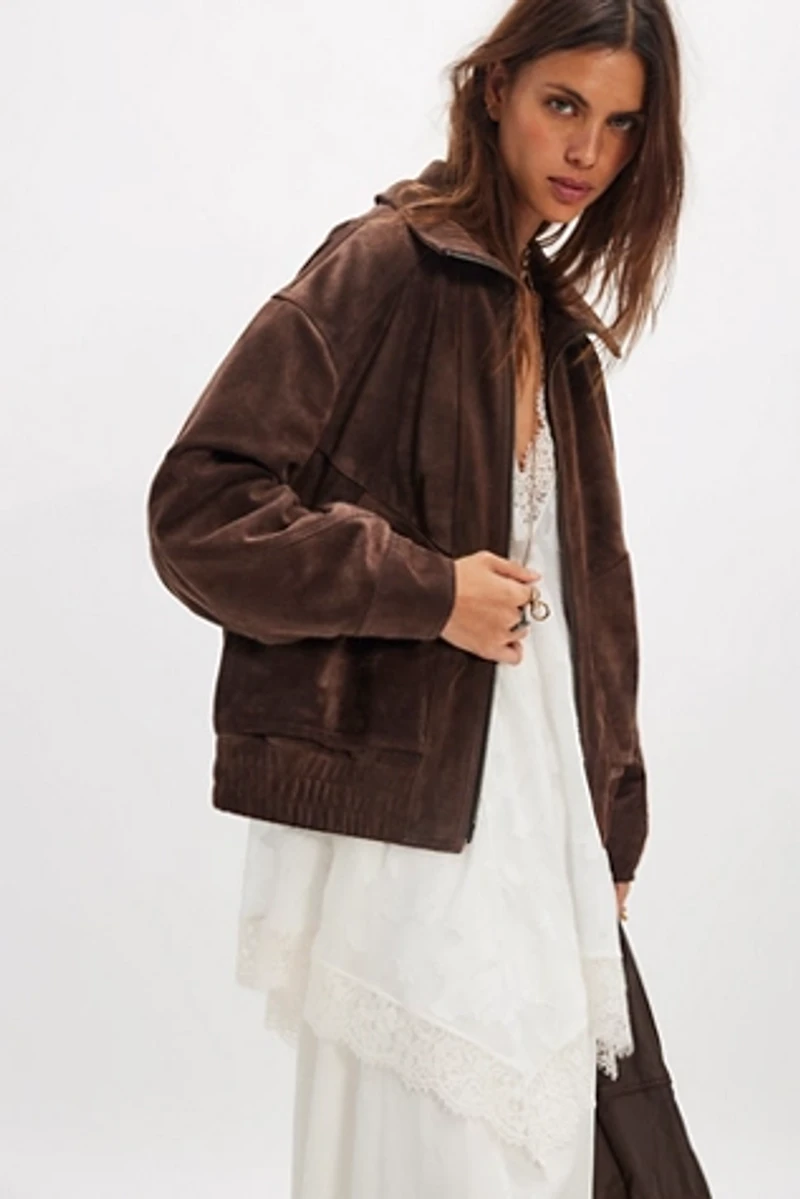 We The Free Desert Moon Suede Jacket
