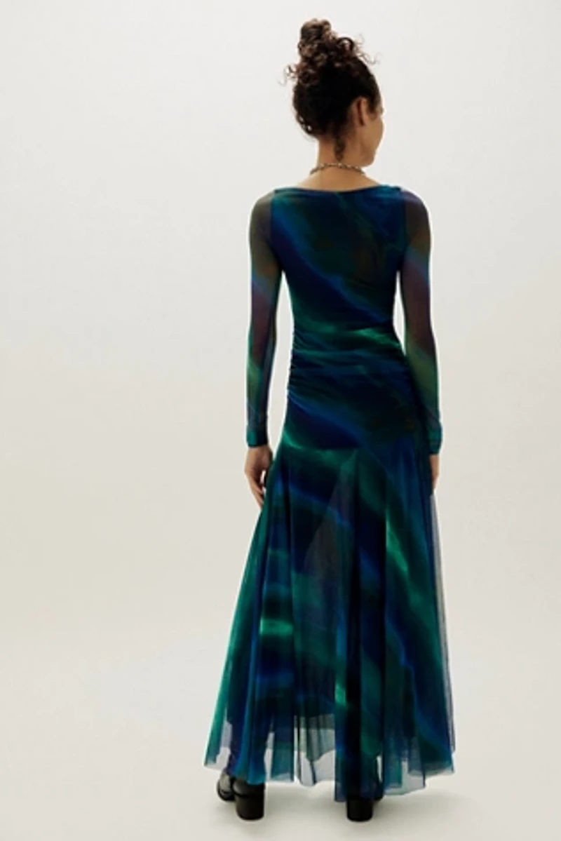 Sunnei Mesh Maxi Dress