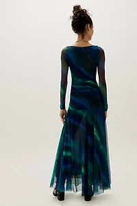 Sunnei Mesh Maxi Dress