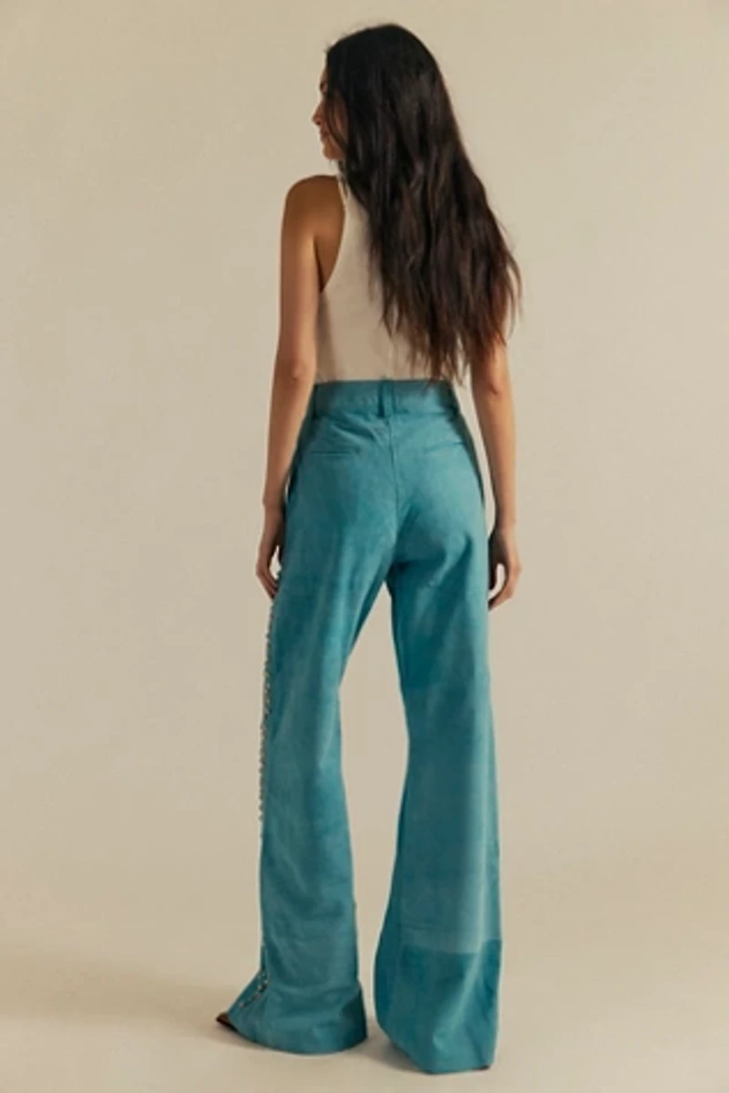 Understated Leather Studded Dream Pants