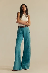 Understated Leather Studded Dream Pants