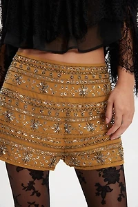 Nigel Preston Beaded Micro Shorts