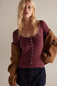 End Game Pointelle Long Sleeve