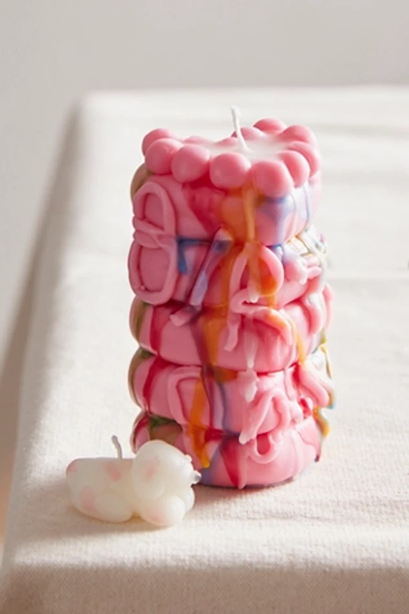 Drippy Wax Candle