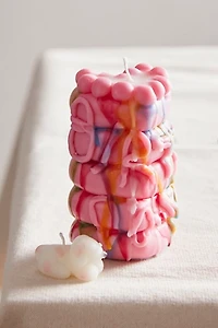 Drippy Wax Candle