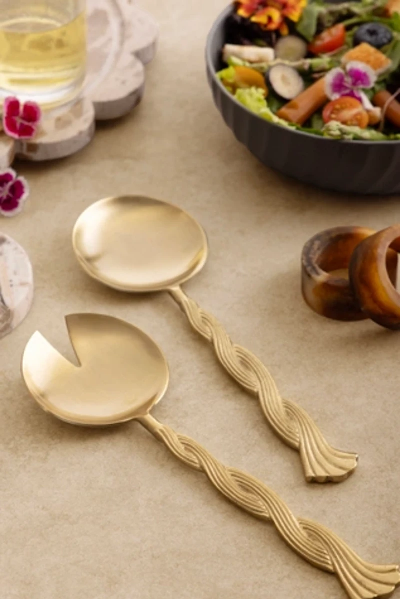 GAURI KOHLI Santiago Salad Servers