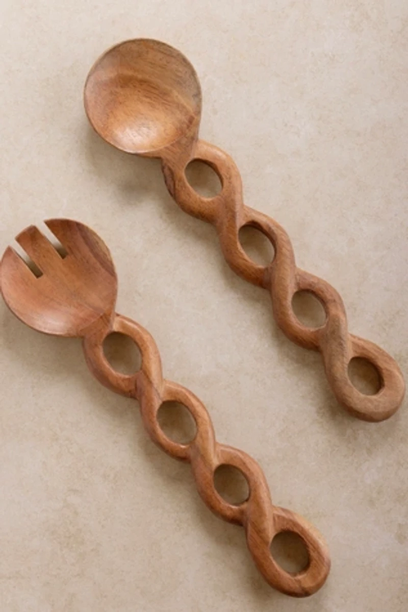 GAURI KOHLI Valencia Salad Servers