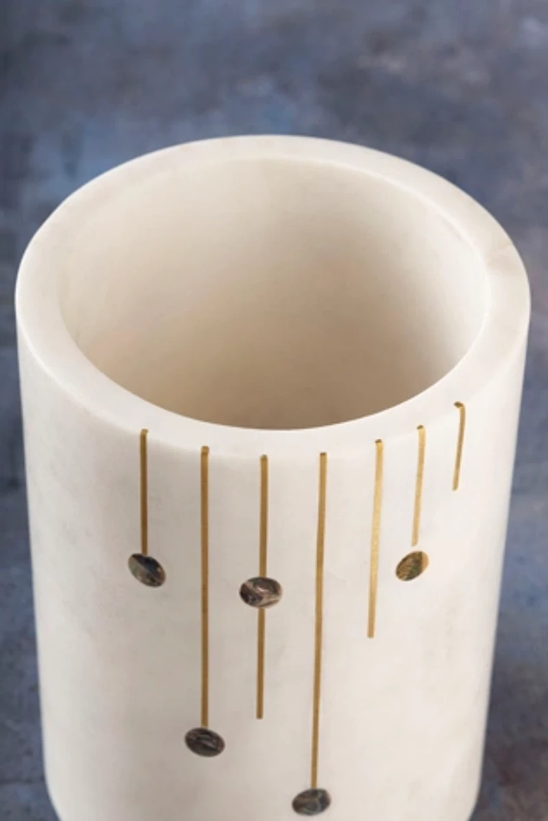 GAURI KOHLI Gulnar Marble Wine Cooler