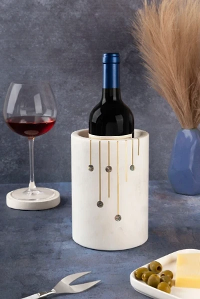 GAURI KOHLI Gulnar Marble Wine Cooler