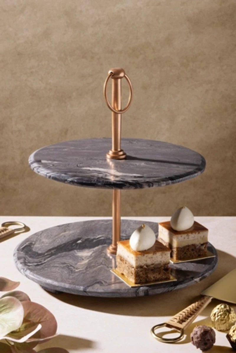 GAURI KOHLI Heavenly Onyx Cake Stand