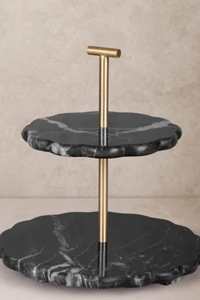GAURI KOHLI Concorde Two-Tier Cake Stand