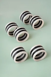 GAURI KOHLI Panama Napkin Rings