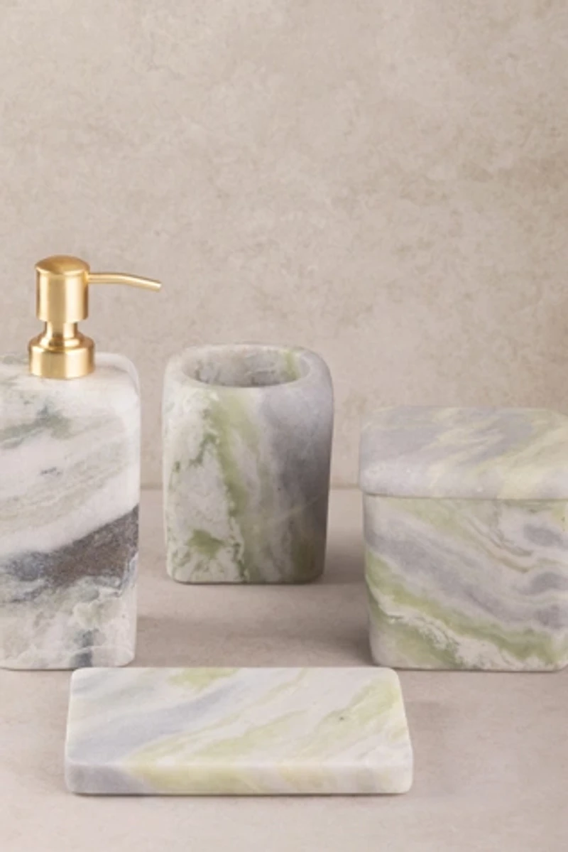 Hanoi Onyx Bath Accessories