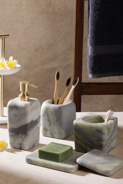 Hanoi Onyx Bath Accessories