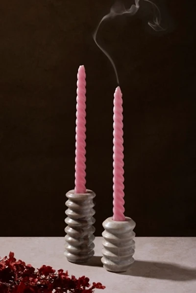 GAURI KOHLI Tracey Onyx Taper Candle Holder