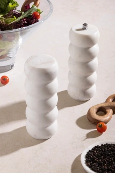 GAURI KOHLI Quinto Marble Salt & Pepper Set