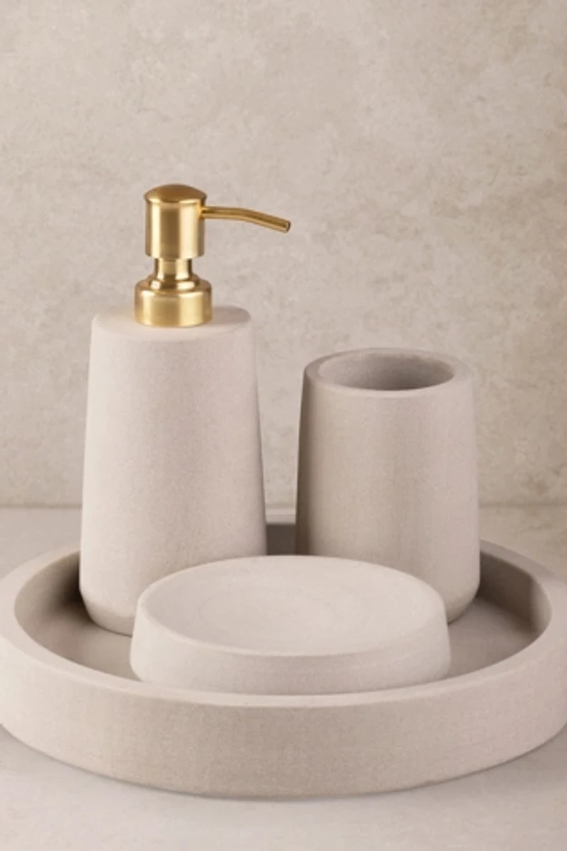 GAURI KOHLI Casablanca Sandstone Bath Accessories