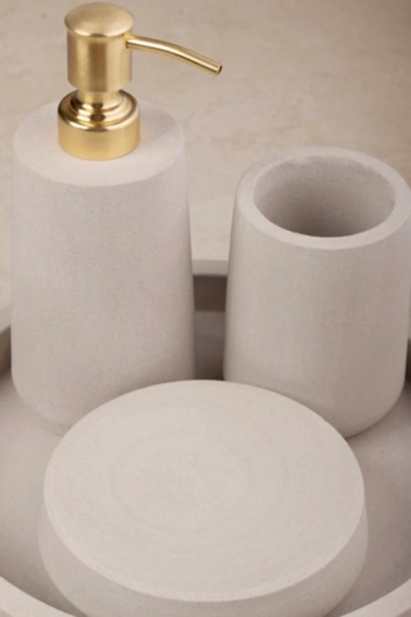 GAURI KOHLI Casablanca Sandstone Bath Accessories