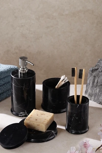 GAURI KOHLI Marquina Marble Bath Accessories