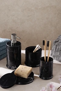 GAURI KOHLI Marquina Marble Bath Accessories