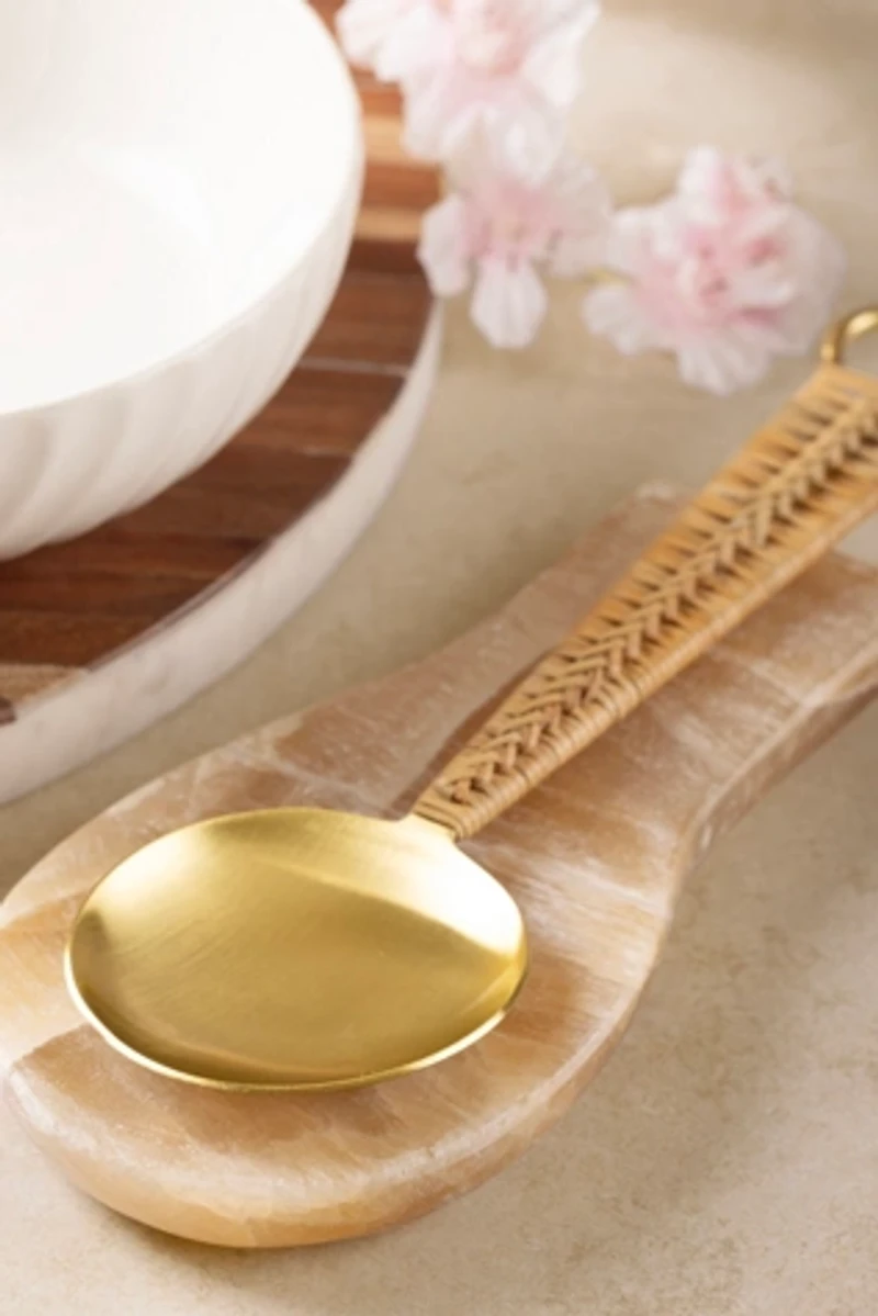GAURI KOHLI Tunisia Onyx Spoon Rest