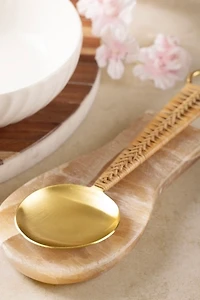 GAURI KOHLI Tunisia Onyx Spoon Rest