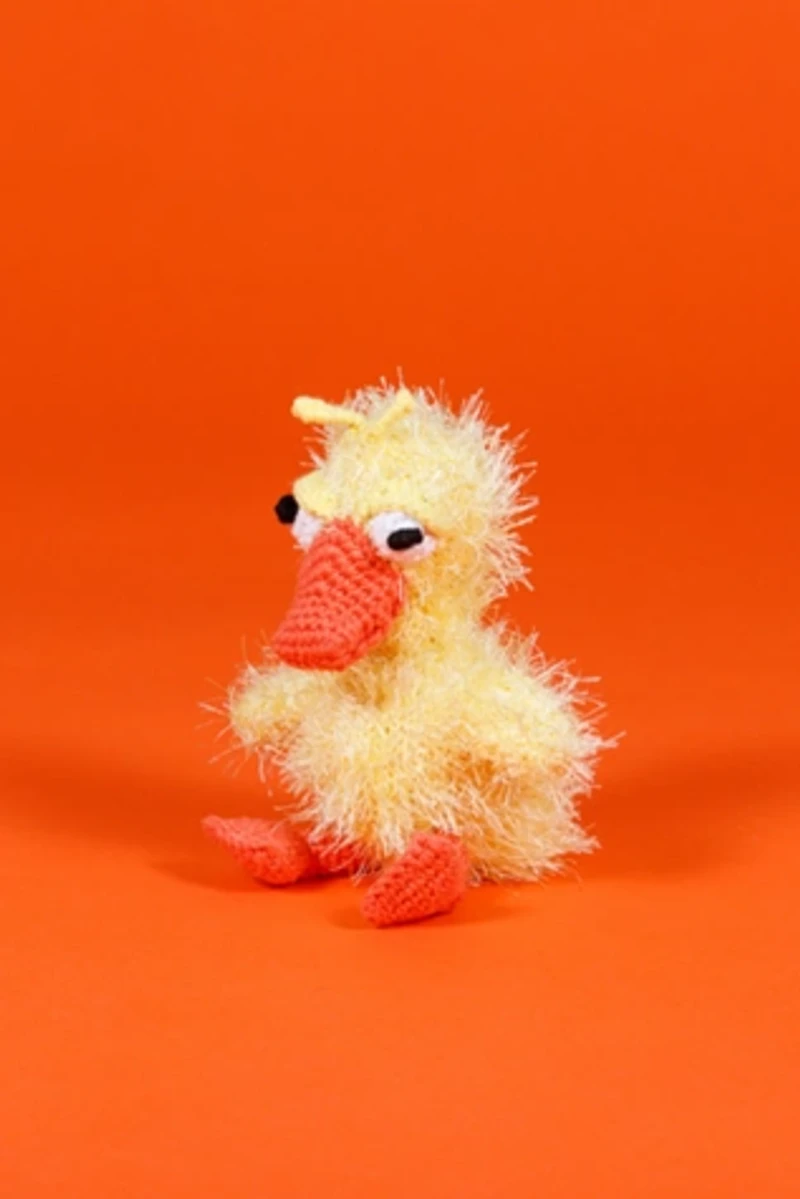 Ware of the Dog Hand Crochet Duck