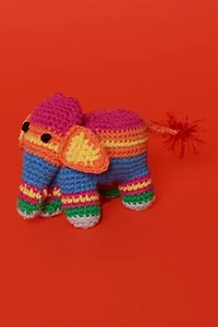 Ware of the Dog Hand Crochet Elephant