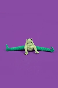 Ware of the Dog Hand Crochet Frog