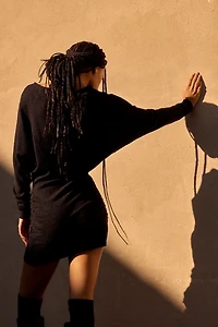 Double Take Sweater Mini Dress