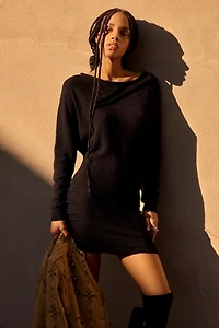 Double Take Sweater Mini Dress