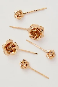 Epona Valley Field Of Rose Hair Clip Set
