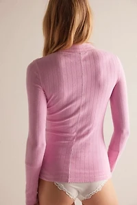 End Game Mock Neck Long Sleeve