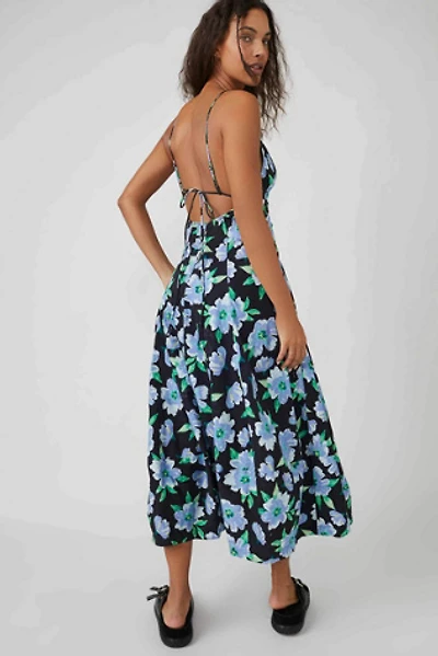 Finer Things Printed Midi Dress