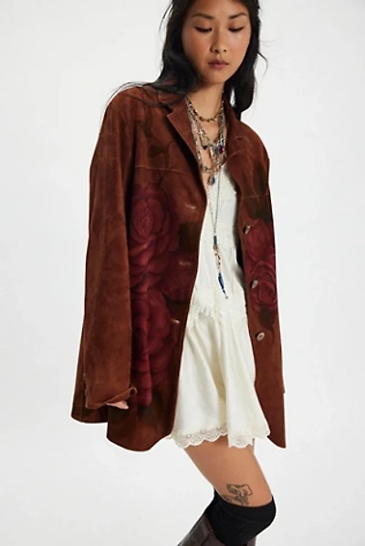 Nigel Preston Suede Roses Jacket