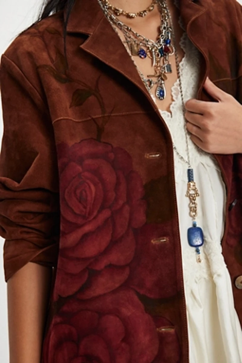 Nigel Preston Suede Roses Jacket
