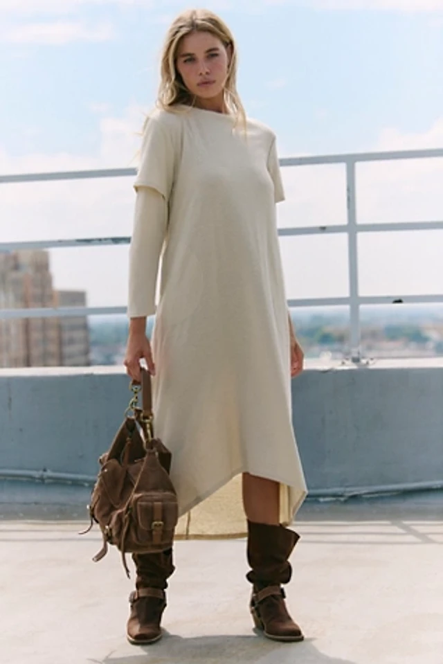 machu barrel midi dress Free People Machu Barrel Midi Dress