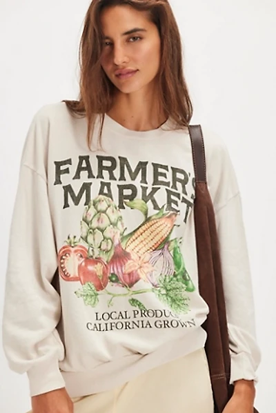 Daydreamer Local Produce Oversized Crew