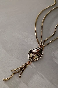Mikal Winn Caged Stone Necklace