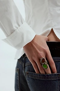 Mikal Winn Double Stone Ring