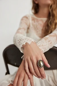 Mikal Winn Single Stone Ring