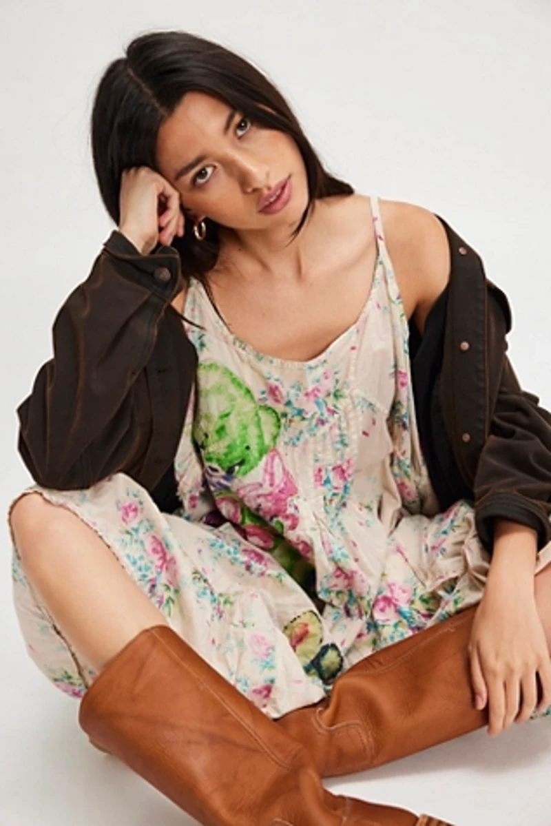 Magnolia Pearl Applique Vianney Slip Dress