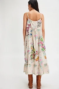 Magnolia Pearl Applique Vianney Slip Dress