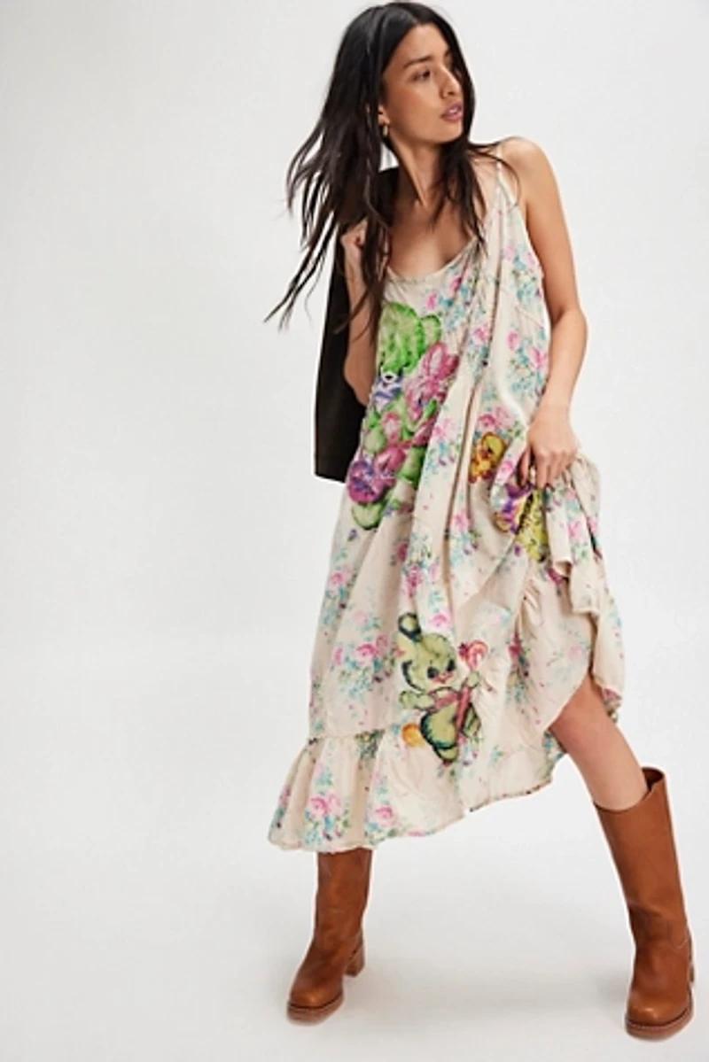 Magnolia Pearl Applique Vianney Slip Dress
