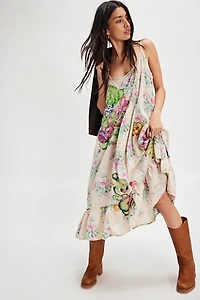 Magnolia Pearl Applique Vianney Slip Dress
